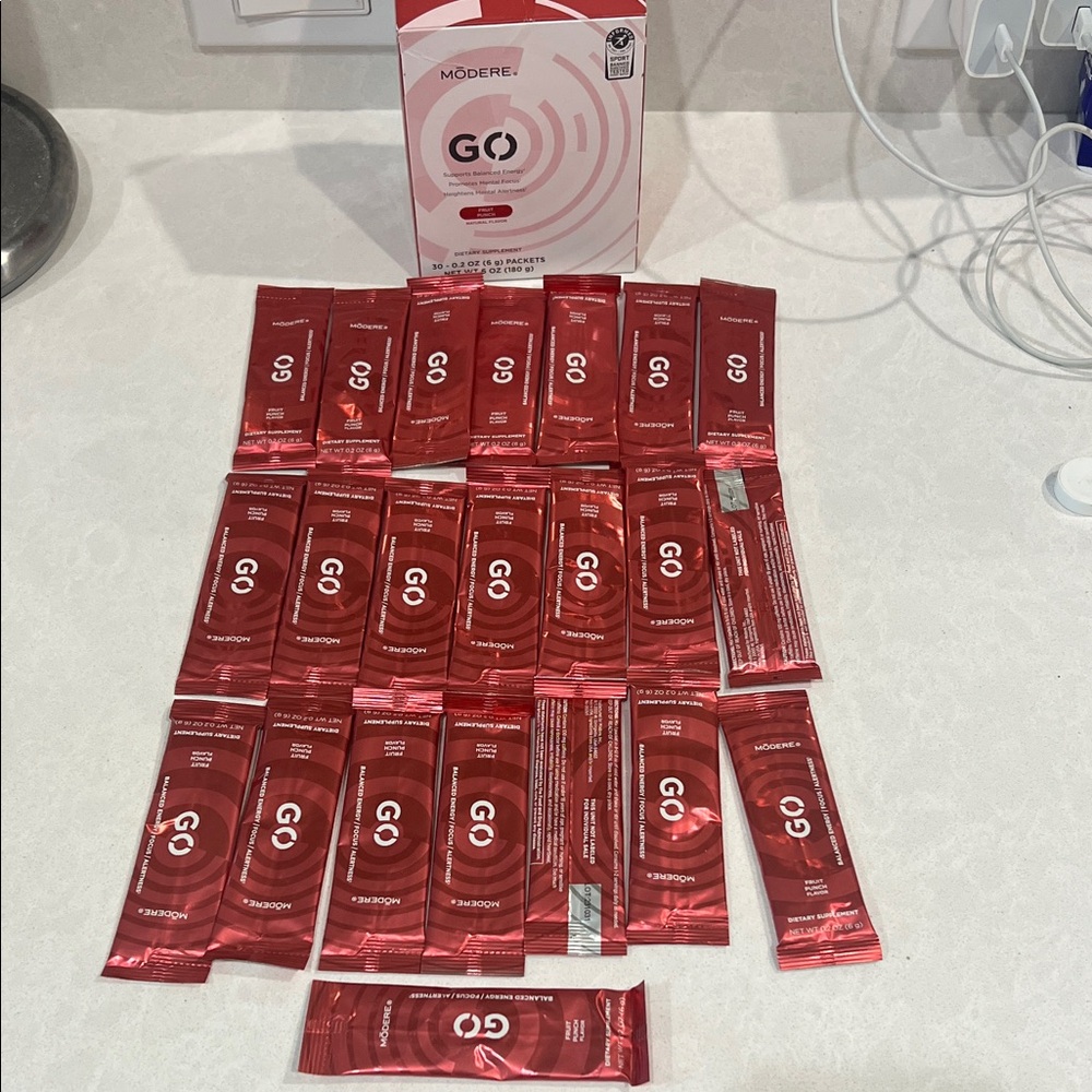 Modere GO Energy Drink Packets